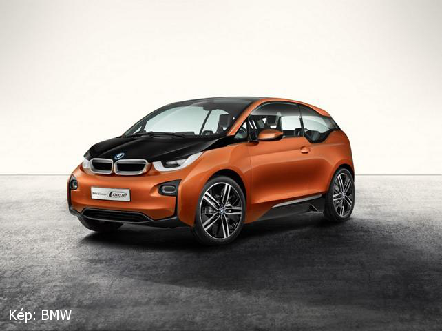 BMW i3 eletromos autó